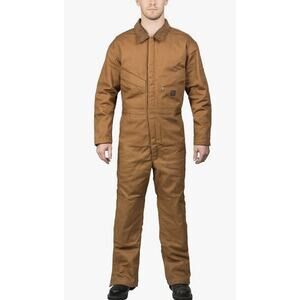 Walls mens Zero-zone Insulated Workwear Coverall Brown Size M A003621